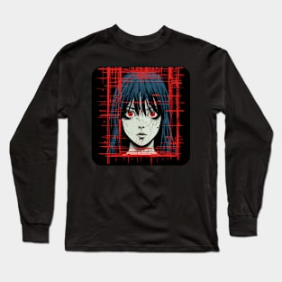 woman in evil restraints Long Sleeve T-Shirt